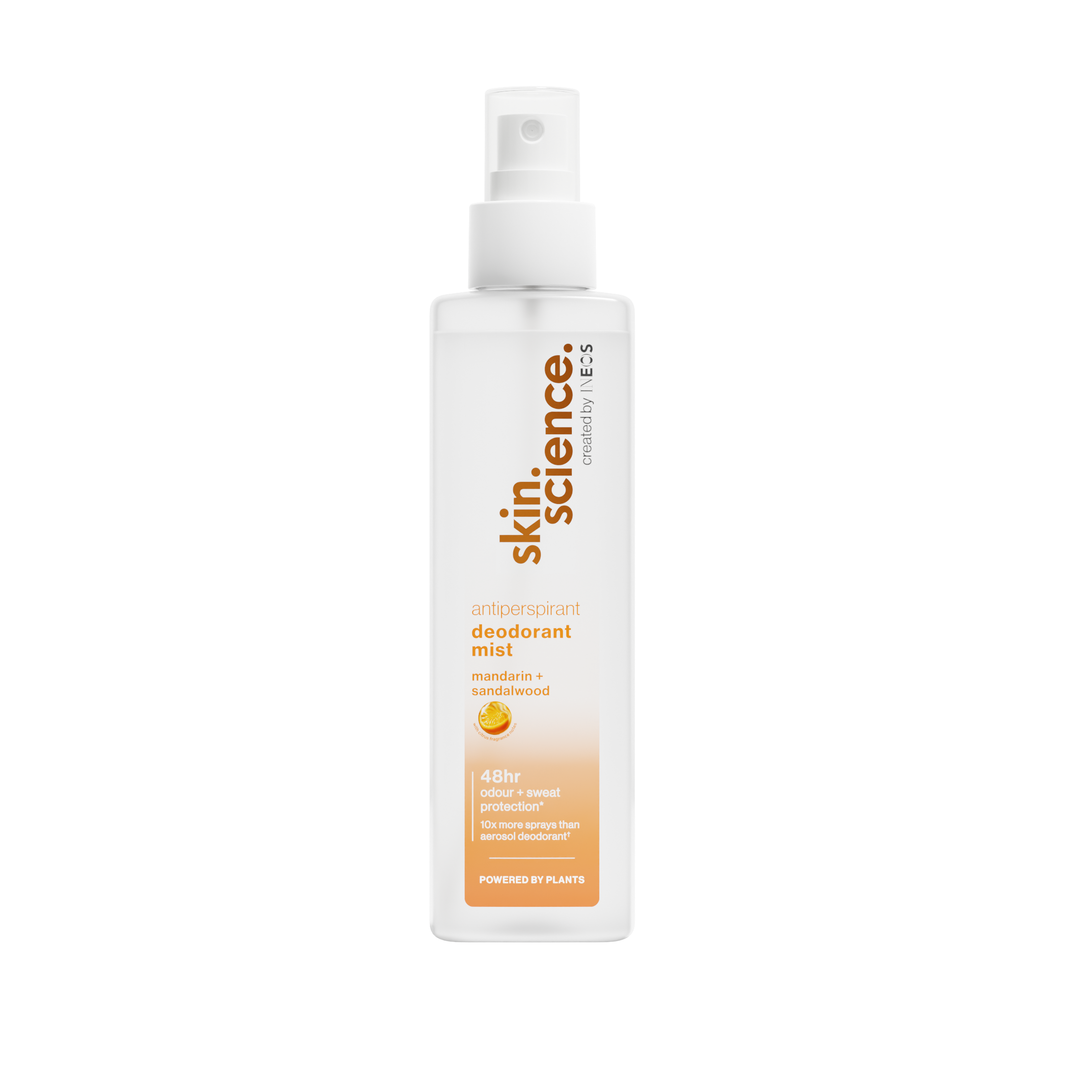 Skin Science Mist Antiperspirant Deodorant Mandarin + Sandalwood