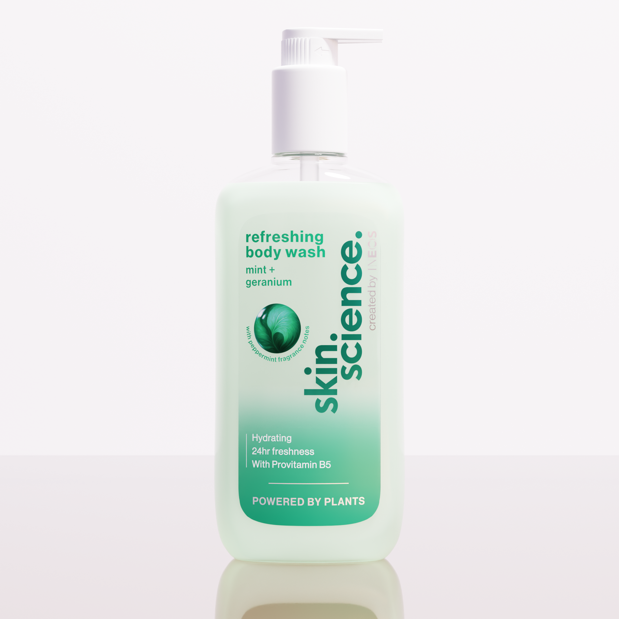 Skin Science Mint + Geranium Body Wash
