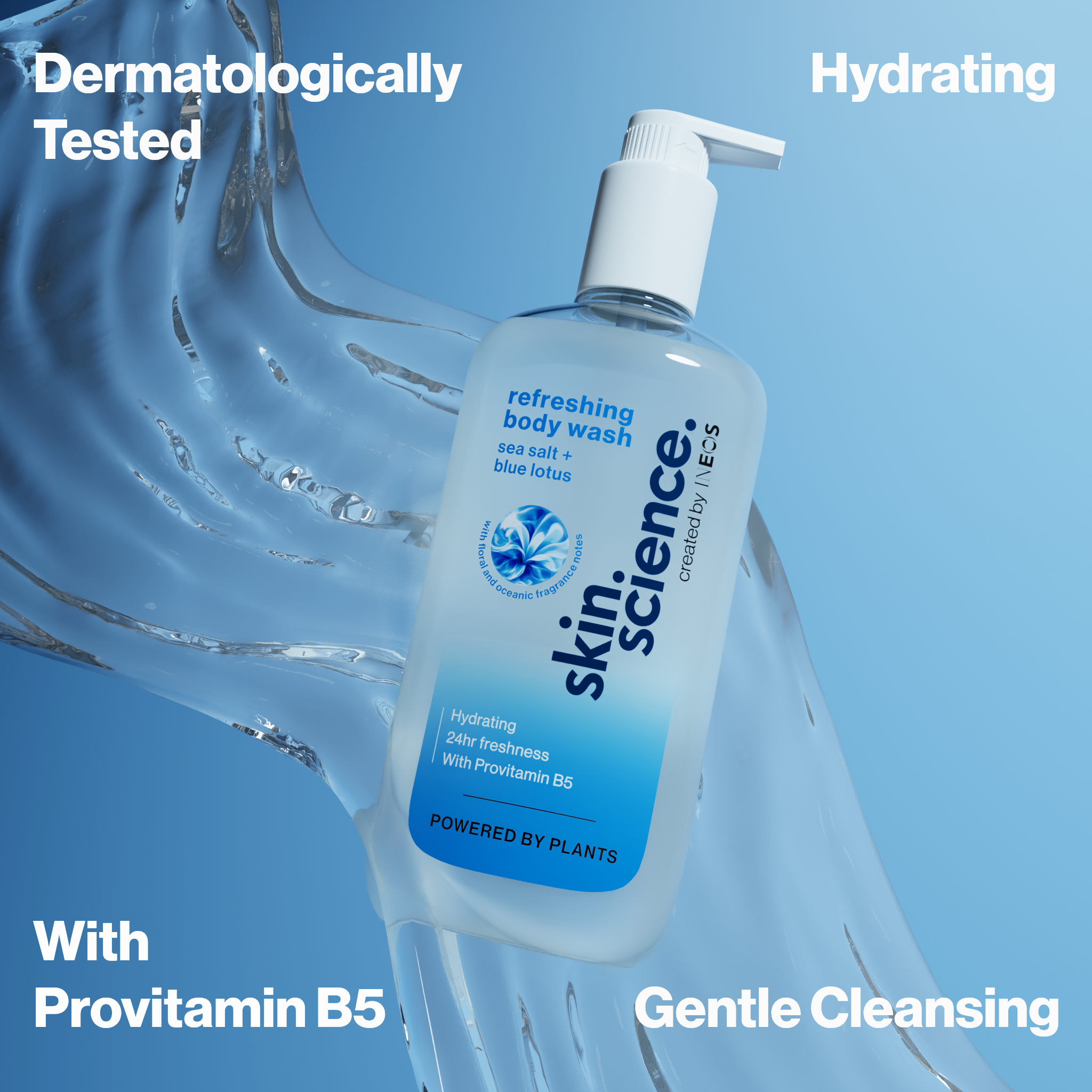 Skin Science Sea Salt + Blue Lotus Body Wash